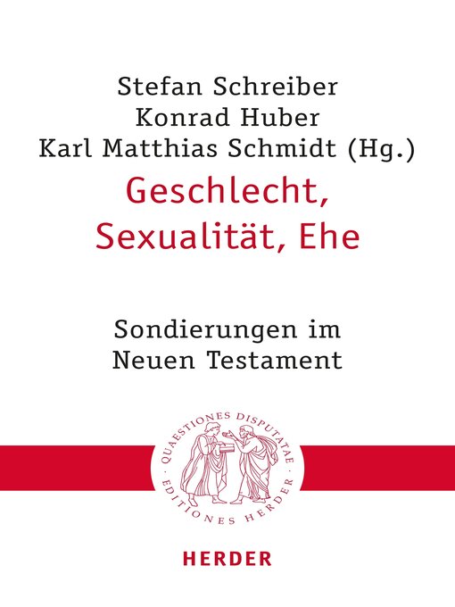 Title details for Geschlecht, Sexualität, Ehe by Konrad Huber - Available